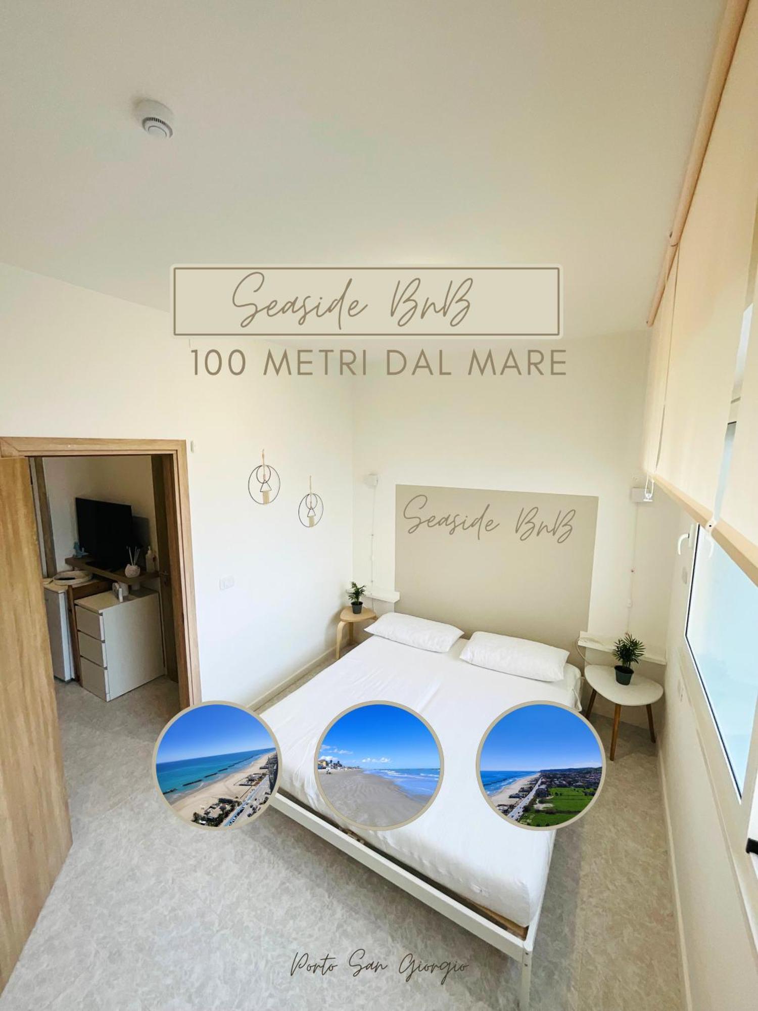100 Mt Dal Mare - On The Beach - Wifi - Clima Relax For Family Порто-Сан-Джорджо Екстер'єр фото